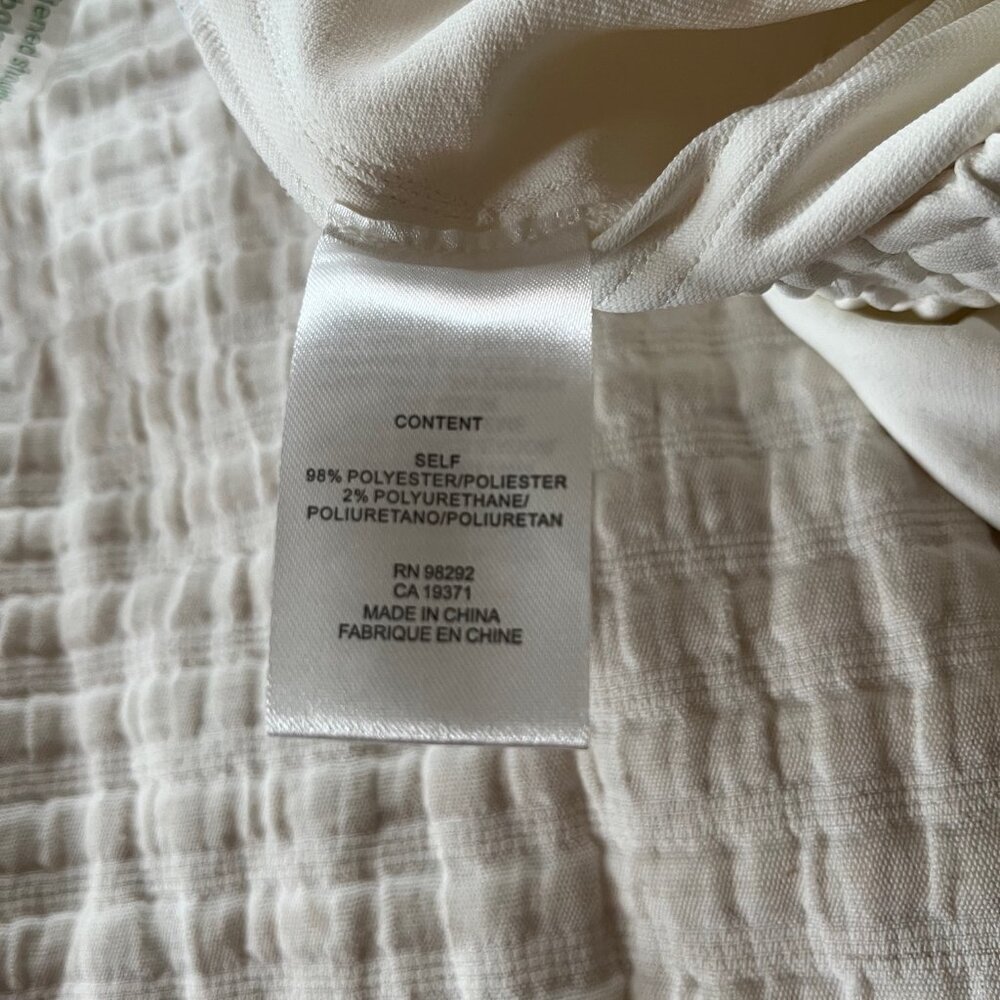 Tibi Chalky Drape Plashet Jogger- Regular- White- SR - Picture 11 of 13